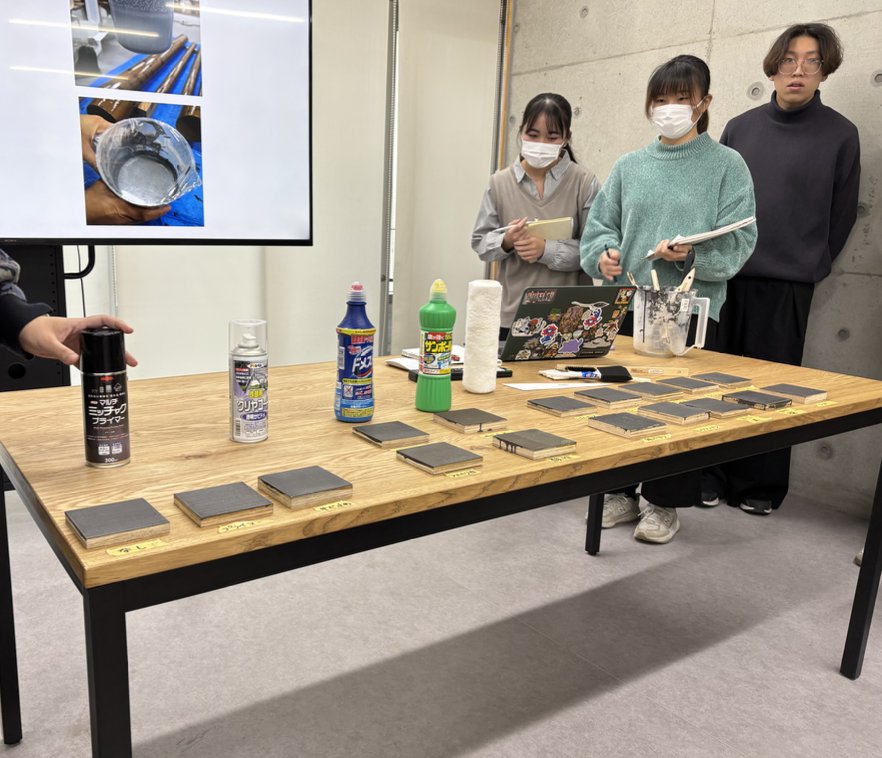 名古屋芸術大学スペースデザインコースとの産学連携の様子